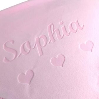 Custom Catch Personalized Baby Blanket for Girls -... - Image 7