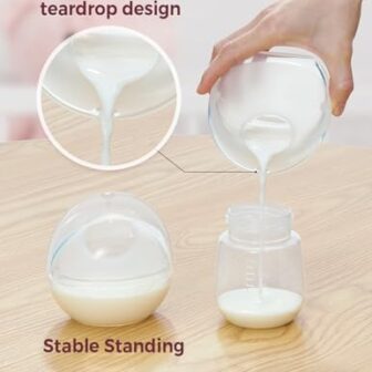 Momcozy Breast Milk Collector, Milk Collectors for... - Image 5