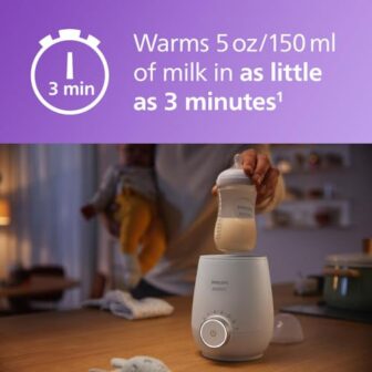 Philips Avent Premium Fast Bottle Warmer, with Sma... - Image 3