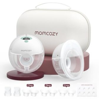 Momcozy Breast Pump Hands Free M5, Wearable Breast... - Image 2