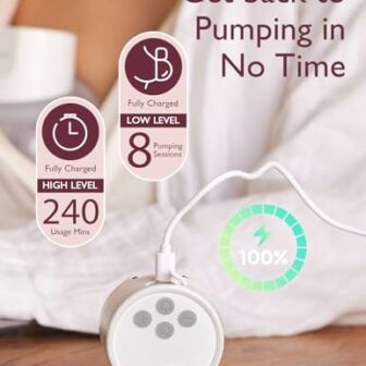 Momcozy Breast Pump Hands-Free S12 Pro, Wearable &... - Image 8