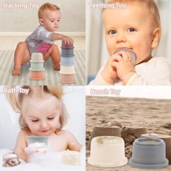 Premium Baby Toys for 6-18 Months, 8 in 1 Montesso... - Image 8