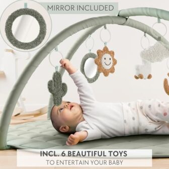 Beautiful Baby Play Gym and Tummy Time Mat - Soft ... - Image 3