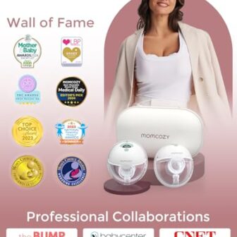 Momcozy Breast Pump Hands Free M5, Wearable Breast... - Image 9