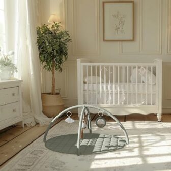 Beautiful Baby Play Gym and Tummy Time Mat - Soft ... - Image 8