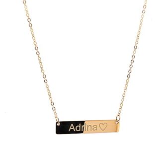 Personalized Baby Necklace - Mothers Necklace, Mom... - Image 6