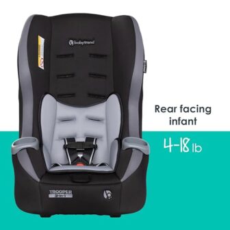Baby Trend Trooper 3-in-1 Convertible Car Seat, Da... - Image 5
