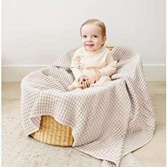 Konssy Waffle Baby Blankets, Nursery Blankets for ... - Image 6