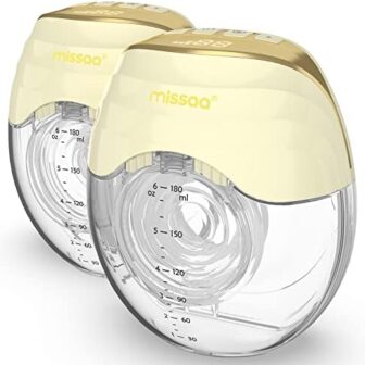 MISSAA Wearable Breast Pump, High Efficient Hands ... - Image 2