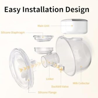 Breast Pump Hands Free Wearable Portable Electric ... - Image 6