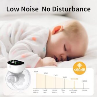 Breast Pump Hands Free Wearable Portable Electric ... - Image 4