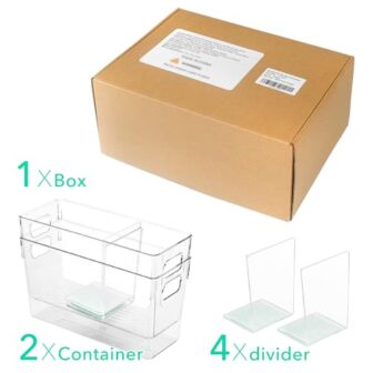 Breastmilk Storage Container with L Shaped Separat... - Image 7