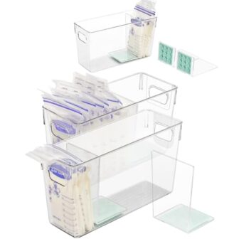 Breastmilk Storage Container with L Shaped Separat... - Image 2