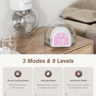 Ultra-Light 193g Hands Free Breast Pump 1508, Wear... - Image 6