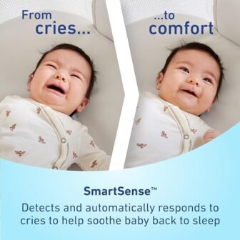 Graco® SmartSense Soothing Baby Bassinet – Smart ... - Image 3
