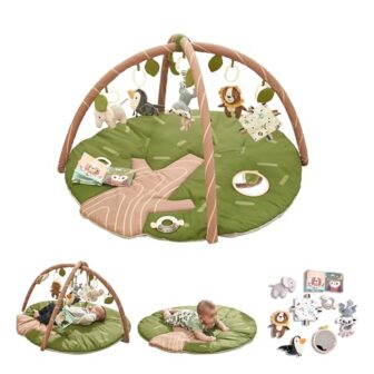 Baby Play Gym Mat - Jungle Safari Activity Mat wit... - Image 2