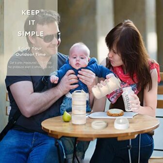 Termichy Stackable Formula Dispenser Portable Milk... - Image 8