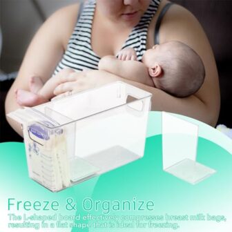 Breastmilk Storage Container with L Shaped Separat... - Image 9