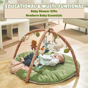 Baby Play Gym Mat - Jungle Safari Activity Mat wit... - Image 7