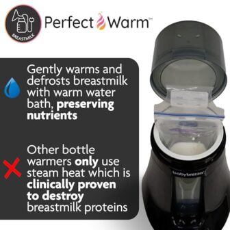 Baby Brezza Electric Baby Bottle Warmer, Breastmil... - Image 4