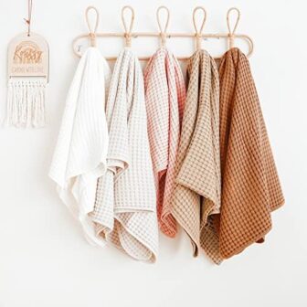 Konssy Waffle Baby Blankets, Nursery Blankets for ... - Image 5