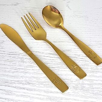 12 Piece Stainless Steel Kids Silverware Set - Chi... - Image 4