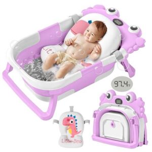 Bath Time Bliss: Our Take on the Cozy Collapsible Baby Tub