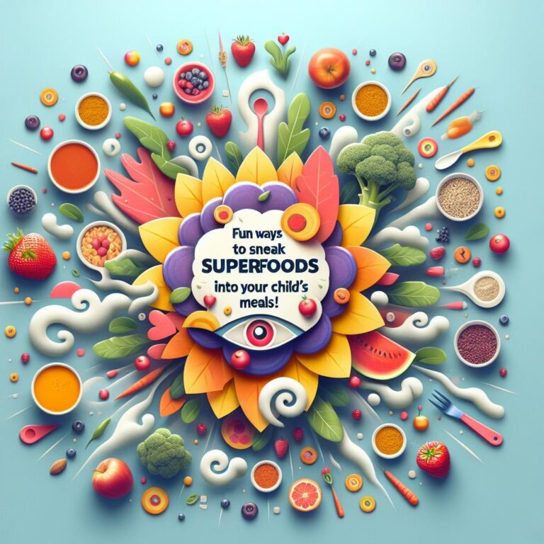 Fun Ways to Sneak Superfoods into Your Child’s Meals!