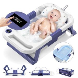 Testing the Blue Collapsible Baby Bathtub: Our Honest Review