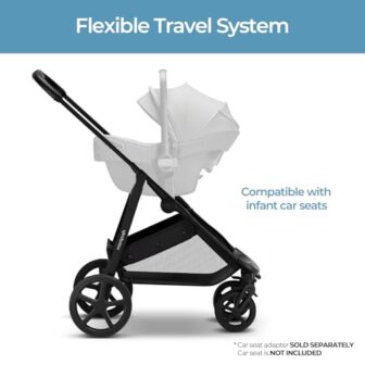 Mompush Wiz 2-in-1 Convertible Baby Stroller with ... - Image 7