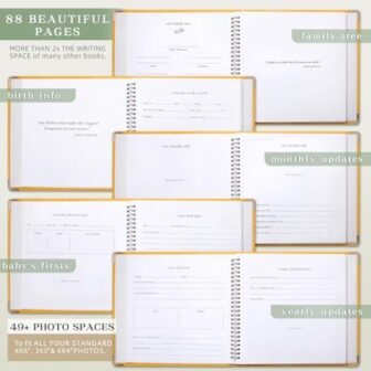 Baby book Baby Memory Book for baby boys and girls... - Image 7