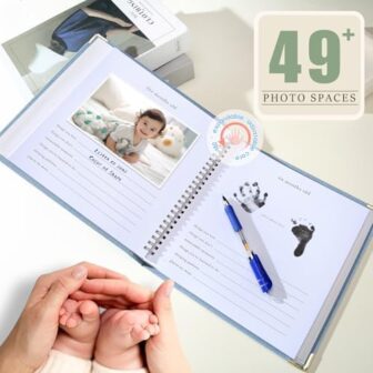Baby book Baby Memory Book for baby boys and girls... - Image 4