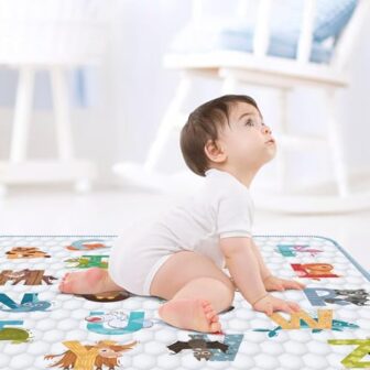 Baby Play Mat for Floor,Premium Baby Play Mat 50" ... - Image 6