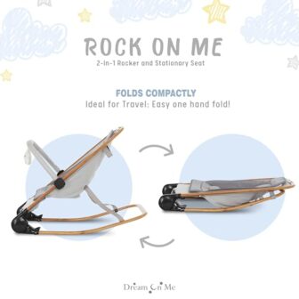 Dream on Me Rock With Me 2-in-1 Baby Rocker and St... - Image 8