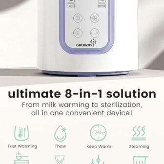 GROWNSY Bottle Warmer, 8-in-1 Fast Baby Bottle War... - Image 4