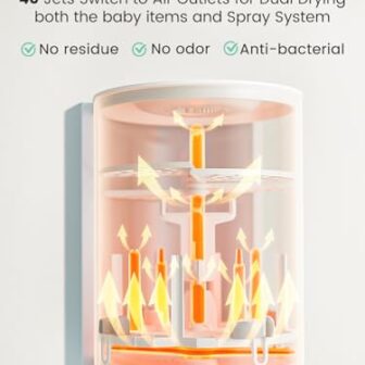 GROWNSY DeepClean Bottle Washer Pro, Baby Bottle W... - Image 9