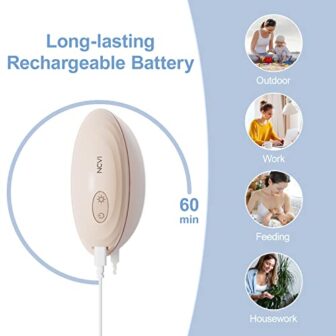 NCVI Warming Lactation Massager, Heat & Vibration,... - Image 6