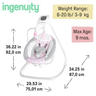 Ingenuity SimpleComfort Lightweight Compact 6-Spee... - Image 6