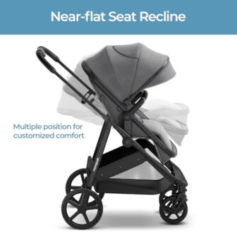 Mompush Wiz 2-in-1 Convertible Baby Stroller with ... - Image 5