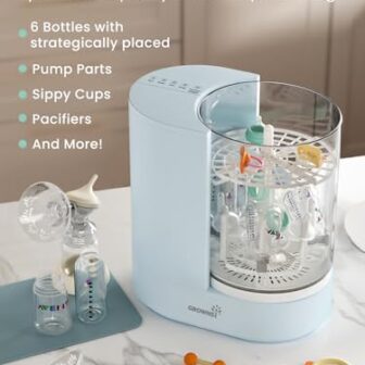 GROWNSY DeepClean Bottle Washer Pro, Baby Bottle W... - Image 8