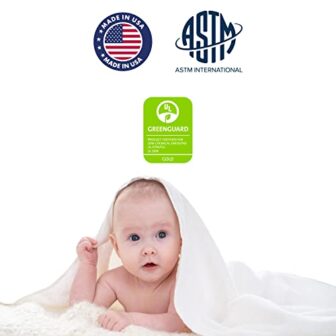 Dream On Me Holly 3” Fiber Baby Crib Mattress, Fit... - Image 8