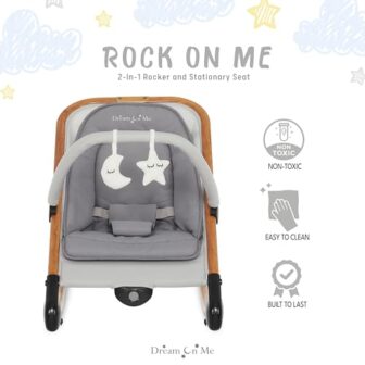 Dream on Me Rock With Me 2-in-1 Baby Rocker and St... - Image 6