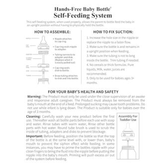 Hands-Free Baby Bottle - Anti-Colic Self Feeding B... - Image 4