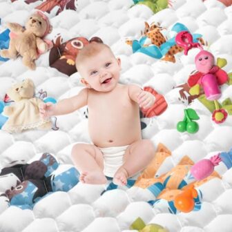 Baby Play Mat for Floor,Premium Baby Play Mat 50" ... - Image 8