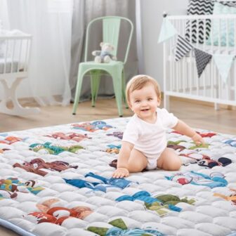 Baby Play Mat for Floor,Premium Baby Play Mat 50" ... - Image 7