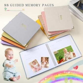 Baby book Baby Memory Book for baby boys and girls... - Image 6