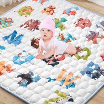 Baby Play Mat for Floor,Premium Baby Play Mat 50" ... - Image 10