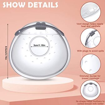 Lictin Breast Shell Breastmilk Collector for Breas... - Image 8