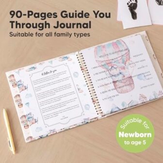 First 5 Years Baby Memory Book Girl, Boy - 90 Page... - Image 3