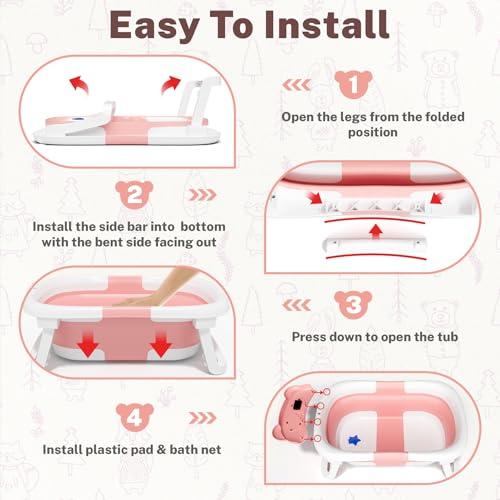 Why we Love ​the AVIDOR Collapsible Baby bathtub for Travel